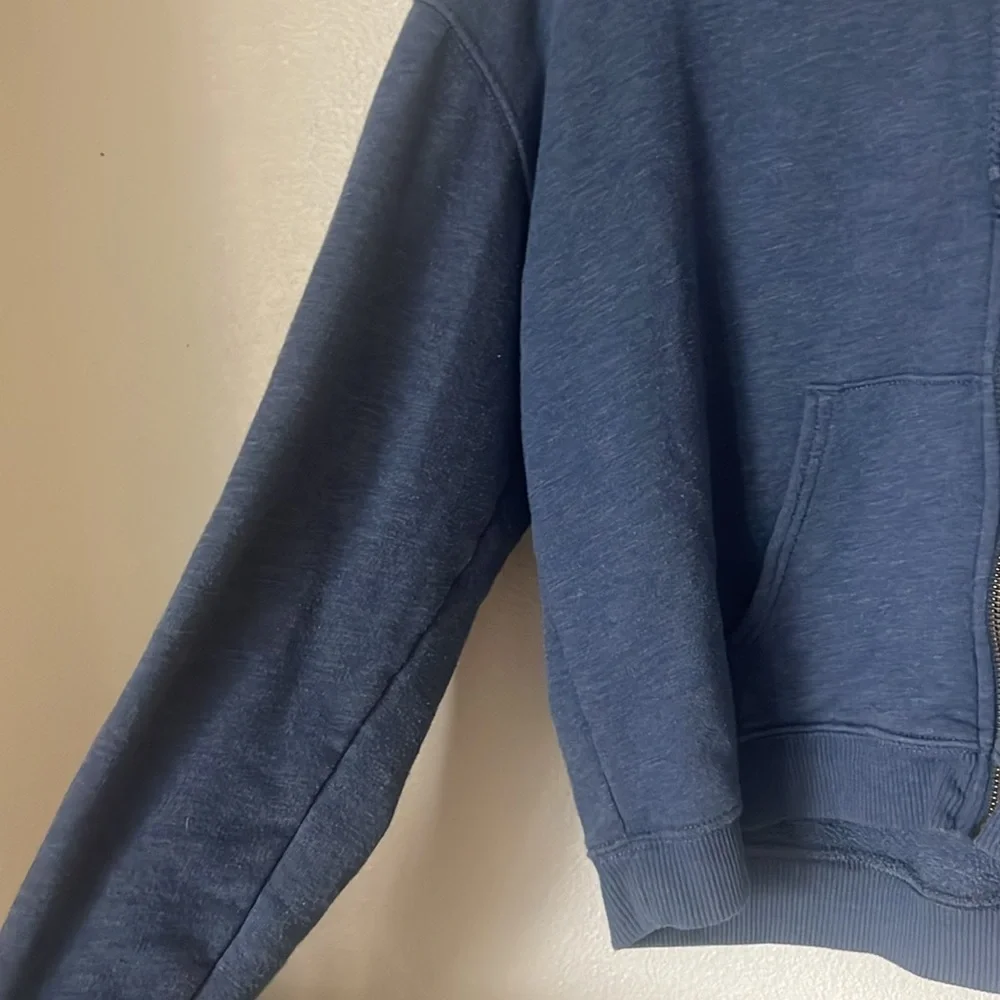 American Eagle Blue Zip Up Jacket - Picture 4 of 8